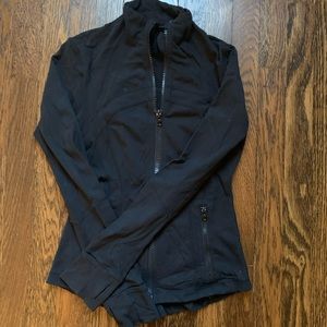Classic black Lululemon zip up
